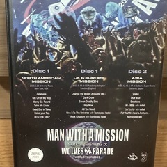 DVD】 MAN WITH A MISSION マンウィズアミッション / Wolf Complete Works IX〜WOLVES ON PARADE〜World Tour 2023 (2DVD)の画像