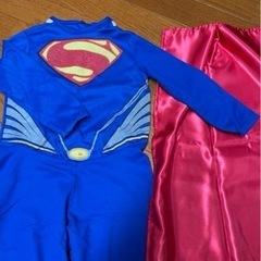 ハロウィン　スーパーマン　コスプレ　キッズの画像