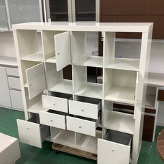 家具ならトレファク吉川店！！ オープンシェルフ　ホワイトの画像
