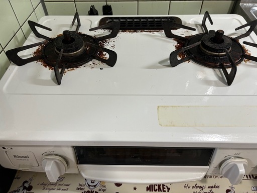 ※ドタキャンのため再掲※中古ガスコンロ Rinnai ET34NJH4-W