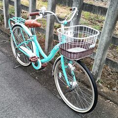 ★美品!!お届け可!!★ 24インチ 自転車 オートライト