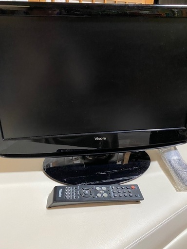 中古品　22型TV DVD内蔵