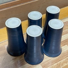 陶器フリータンブラー5客まとめての画像