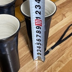 陶器フリータンブラー5客まとめての画像