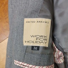 【美品Mサイズ】ユナイテッドアローズWORK-FOR-HOLIDAYの画像