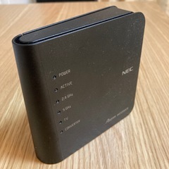 NEC PA-WG1200CR Wi-Fiホームルータの画像