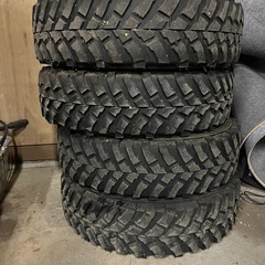 【値下げ】ジオランダーMT 195R16 ホイールセット