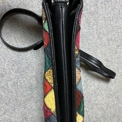 再値下げ‼︎ミックスパッチショルダーバッグ パッチワーク かばんの画像