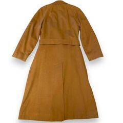 アクアスキュータム　英国製　カシミヤ100％　ロングコート　美品の画像