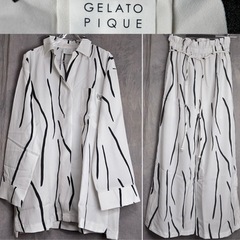 新品未使用　ジェラートピケ gelatopique ライン モチ...