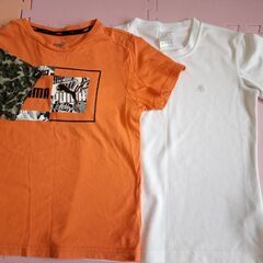 140サイズ　プーマ　PUMA　Tシャツ　2枚　adidas　1枚の画像