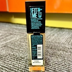 1回使用　残量9割以上　MAYBELLINE(メイベリン) ファンデーション フィットミー リキッド ファンデーションR 120 極めて美品の画像