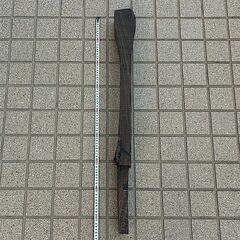 三線　縞黒檀　黒木　棹　原木　の画像