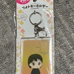 ヲタトモシリーズ　フォトキーホルダー　トレカサイズ　セリア