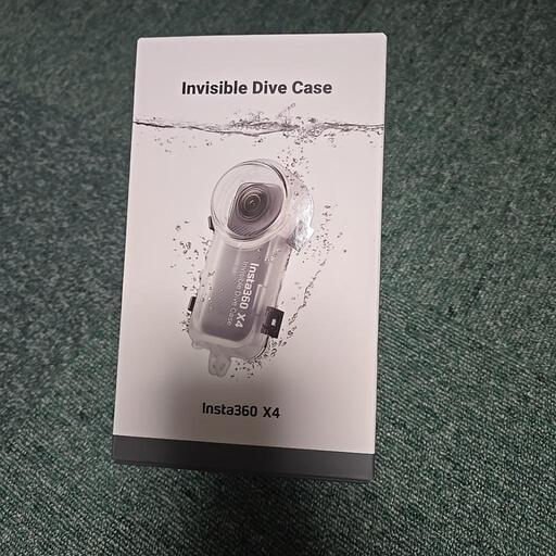 Insta360 X4用　純正　見えない防水ケース