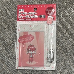 硬質カードキーホルダー　トレーディングカード用　セリア
