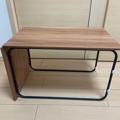 2way   サイドテーブル　アイアン×ウッドの画像