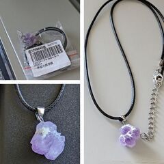 アメジストネックレス②（新品）の画像