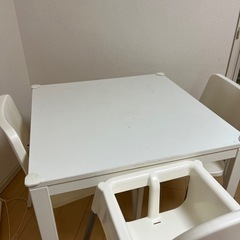 IKEA ダイニングテーブル、イスセット