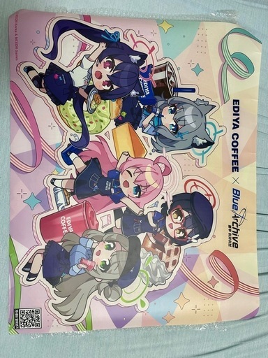 ブルーアーカイブ韓国限定カフェコラボポスター