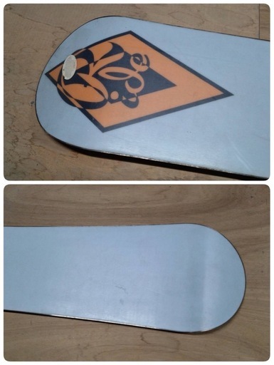 ● A) JASON FORD RIDE ビンテージ ライド ジェイソン フォード スノーボード 板 156cm ホワイト/クリーム系 コレクション 中古 現状品 ③ ○ A) JASON FORD RIDE ビンテージ ライド ジェイソン フォード