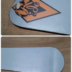 ● A) JASON FORD RIDE ビンテージ ライド ジェイソン フォード スノーボード 板 156cm ホワイト/クリーム系 コレクション 中古 現状品 ③の画像
