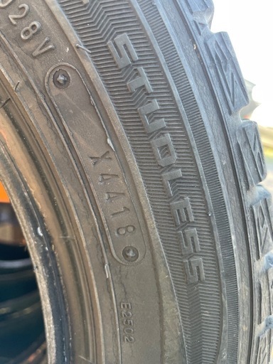 155/65/R14 スタッドレス  ダンロップ 組み込み可能