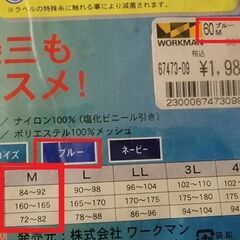 ワークマン　レインウェア①　雨合羽　上下セット　の画像