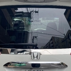 フリード フリード＋　ステンレス リア エンブレム ガーニッシュ