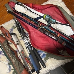 釣竿とウキ　　セットの画像