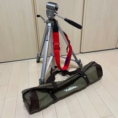 velbonカメラ用三脚　ケース付