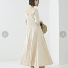 オーガニックコットン カップつきワンピース　firsthandの画像