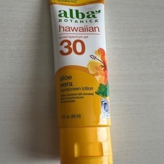 アルバ　ハワイアン サンスクリーン アロエベラ SPF30 89...