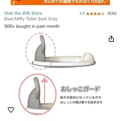 トイレトレーニング　ミッフィーの画像