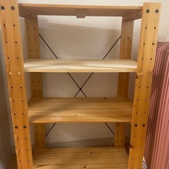 【決まりました】木製　ラック