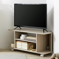 【美品/使用1年/1000円】LOWYAのコーナーテレビ台