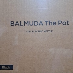 【新品未使用】BALMUDA The Pot 電気ケトルの画像
