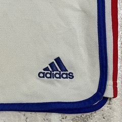 adidas ハーフパンツ フランス代表 レプリカ #Lホワイトの画像