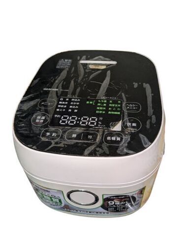 決まりました　アイリスオーヤマ　 IHジャー炊飯器5.5合 RC-IJH50-W
