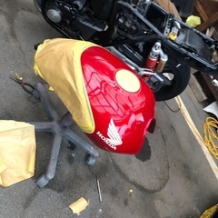 バイク塗装　