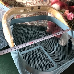 IKEA カゴ 水色 収納かご 2個セット☆の画像
