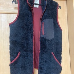 もふもふ　ベスト　暖かいです