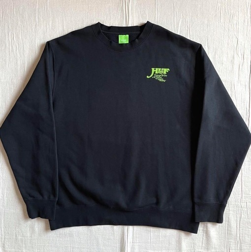 HUF 黒 トレーナー XXL FALL 22 COLLECTION