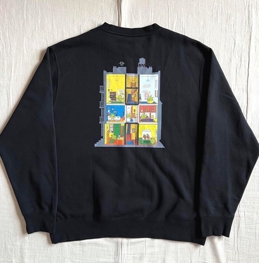 HUF 黒 トレーナー XXL FALL 22 COLLECTION