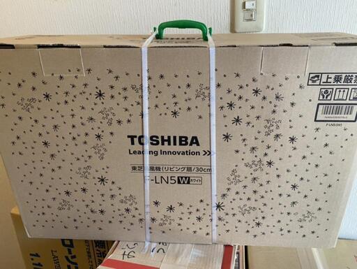 【11月2日引取者限定】TOSHIBA　扇風機