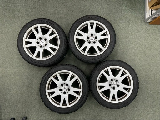 ベンツ純正ホイール付き！ミシュランスタッドレスタイヤ