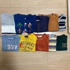 ベビー服　秋冬　90サイズ　95サイズ　長袖 長ズボン 50枚 ＋ 靴下 10足 セット　まとめ売り　男の子　子供服の画像