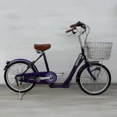 京都自転車組合 着物用自転車 3段変速 KOTO-LX20 若紫...