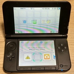 [お取引中]3DSLL ﾚｯﾄﾞ×ﾌﾞﾗｯｸ 本体の画像