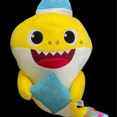 【新品】ベイビーシャーク　いっしょにおやすみ　BIGぬいぐるみ　